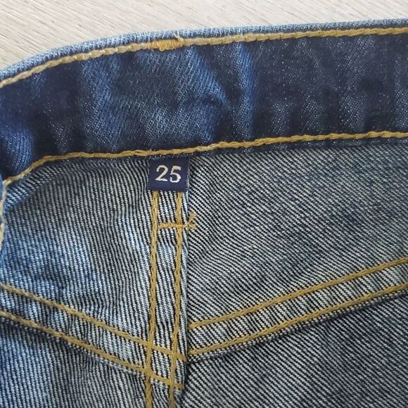 Carmar Chara Emelia Jean Cropped 100% Cotton, Relaxed Fit Straight Leg, SIZE 25 - Picture 7 of 10